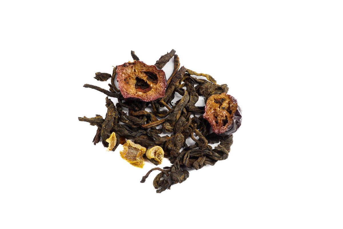 AR DZĒRVENĒM PU ERH