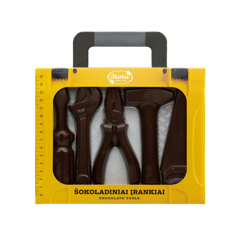 ŠOKOLĀDES FIGŪRU IZLASE "ĪSTU VĪRU DARBARĪKIi", 160g