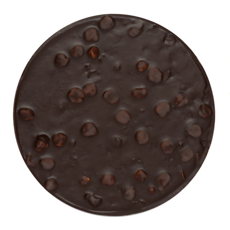 TUMŠĀ ŠOKOLĀDE (55%) AR DZĒRVENĒM UN LAZDU RIEKSTIEM ''ŠOKOLĀDES URĀNS'', 300 g