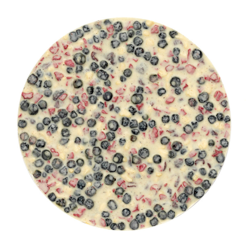 BALTĀ ŠOKOLĀDE AR OGĀM UN AUGĻIEM ''ŠOKOLĀDES SAULE'', 300 g