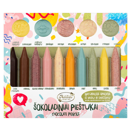 ŠOKOLĀDES FIGŪRU IZLASE "ŠOKOLĀDES ZĪMUĻI", 125g