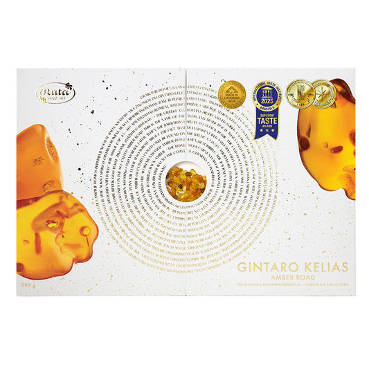 ŠOKOLĀDES KONFEKSU KOLEKCIJA ''DZINTARA CEĻŠ'', 295g