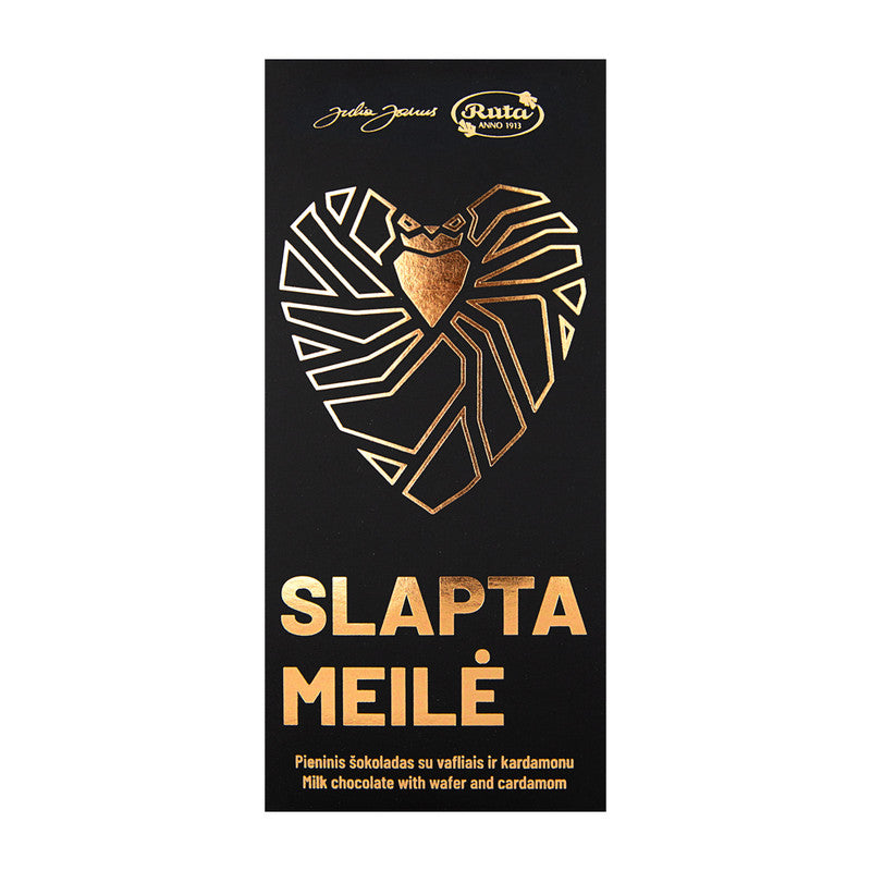 PIENA ŠOKOLĀDE ''SLEPENĀ MĪLA'' AR KARDAMONU, 70g