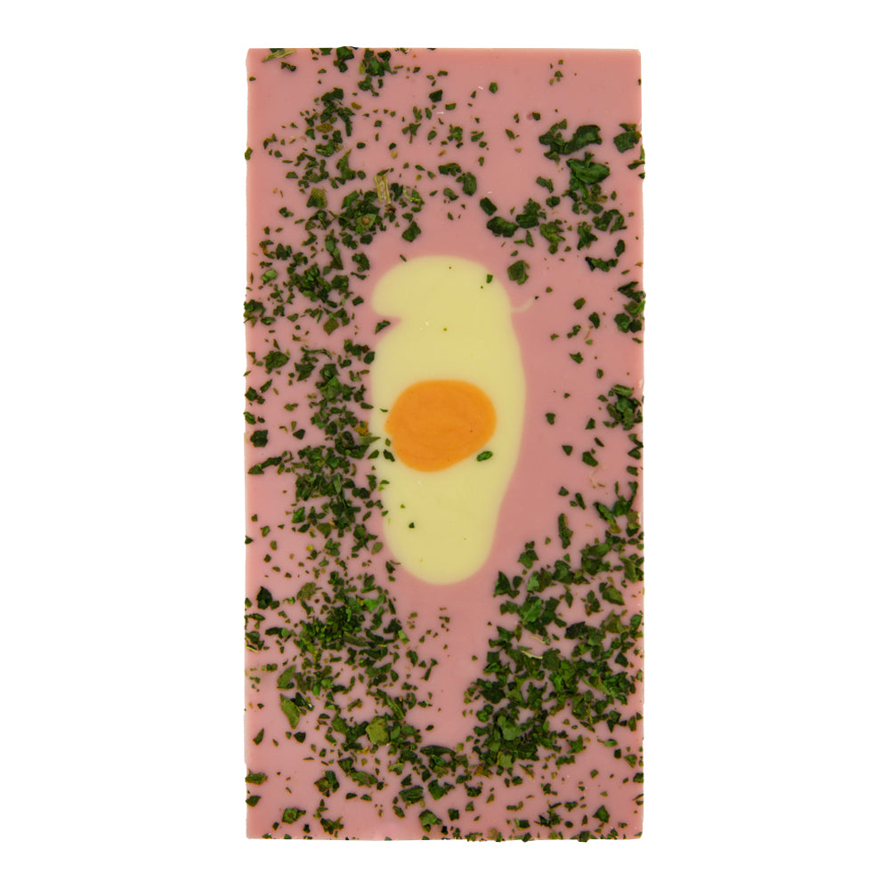 JOGURTA GARŠAS BALTĀ ŠOKOLĀDE ''AUKSTĀS ZUPAS PORTRETS'', 90g