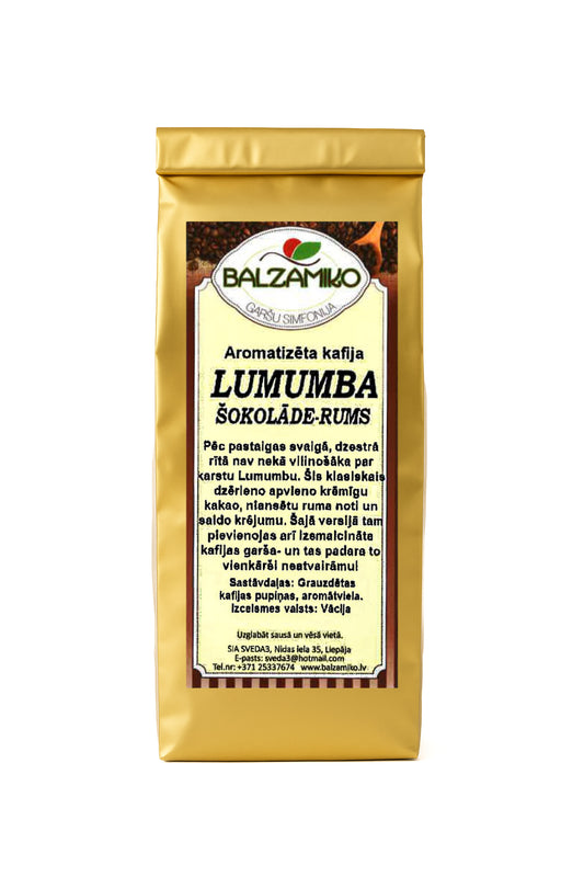 LUMUMBA (ŠOKOLĀDES UN RUMA GARŠAS)