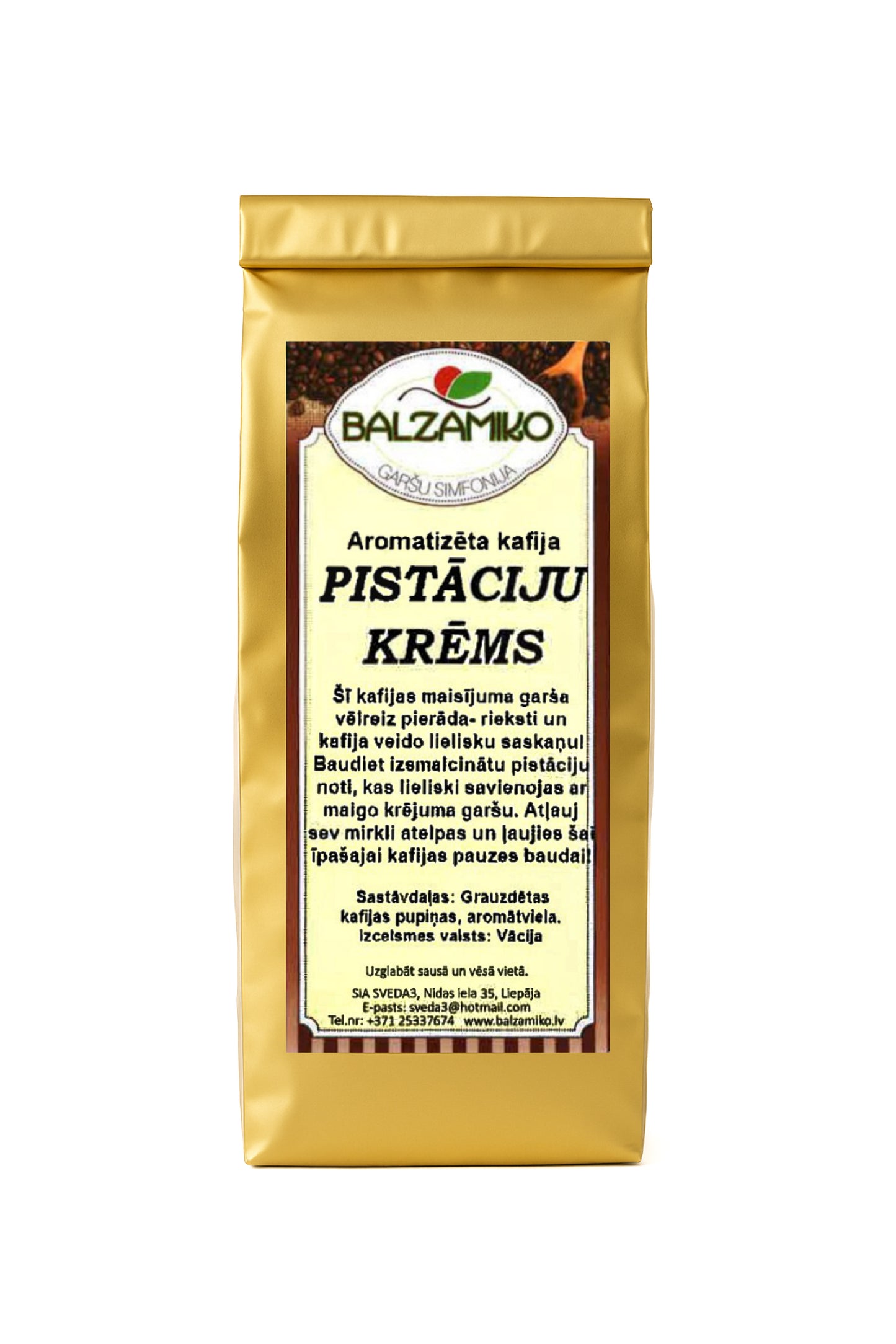 PISTĀCIJU KRĒMS