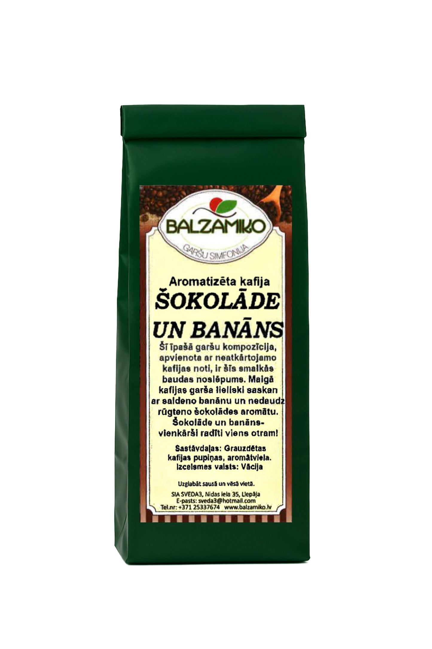 ŠOKOLĀDE UN BANĀNS