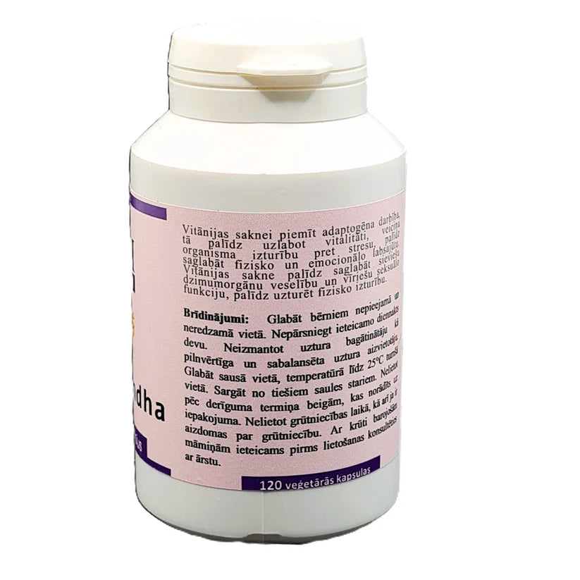 ASHWAGANDHA, 60 KAPSULAS