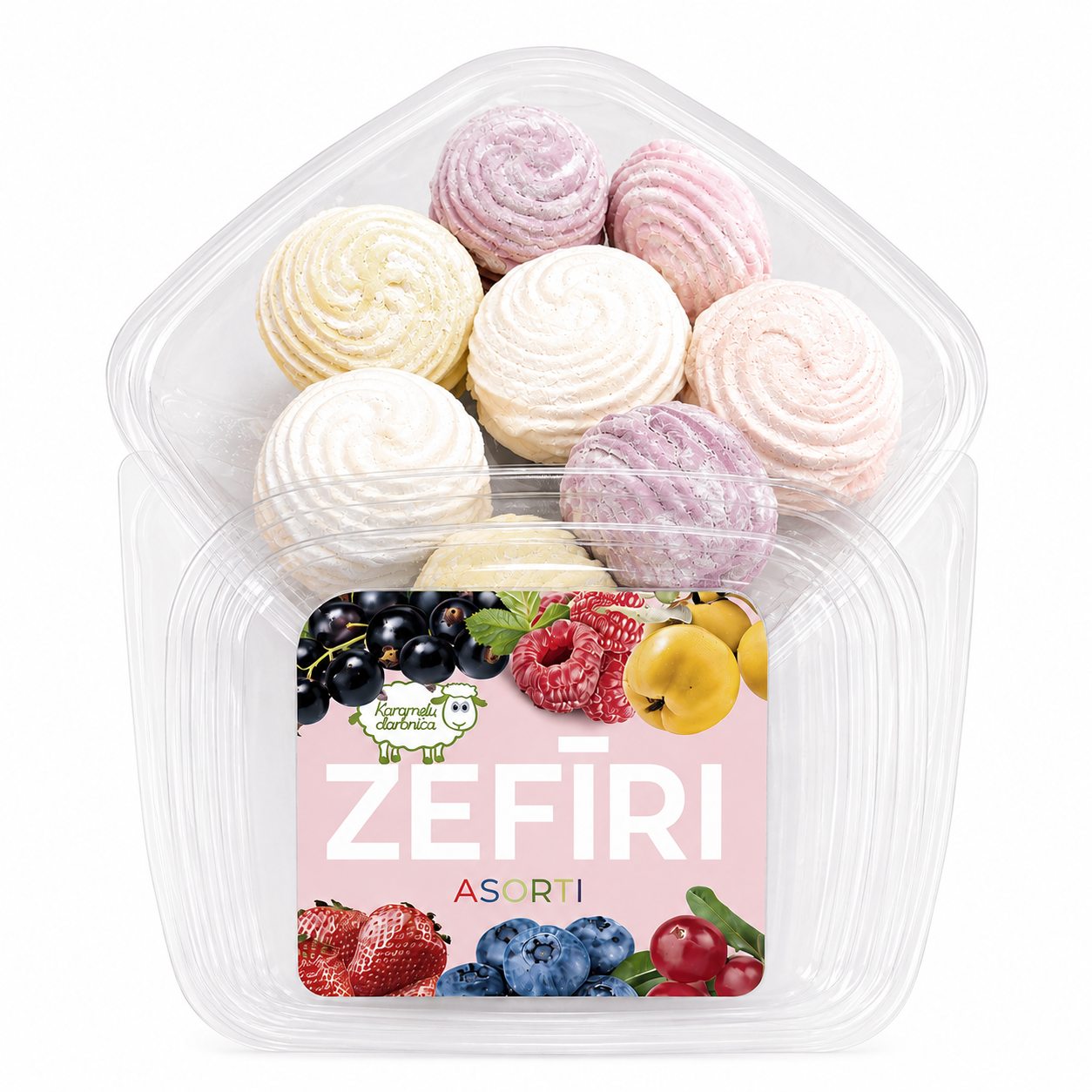 ZEFĪRU ASORTI, 200g