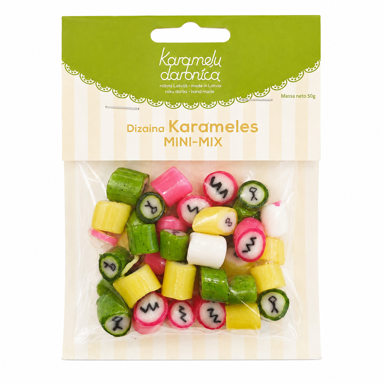 DIZAINA KARAMELES MINI MIX, 50g