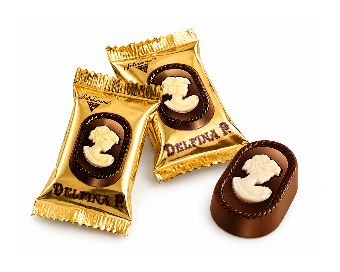 ŠOKOLĀDES KONFEKTES "DELFINA P." 20g