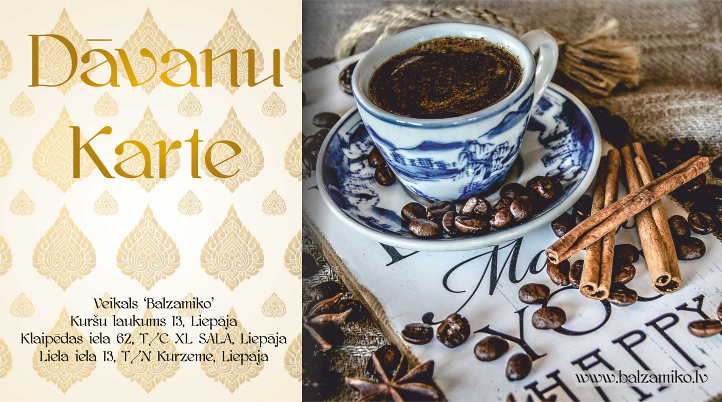 Fiziska dāvanu karte