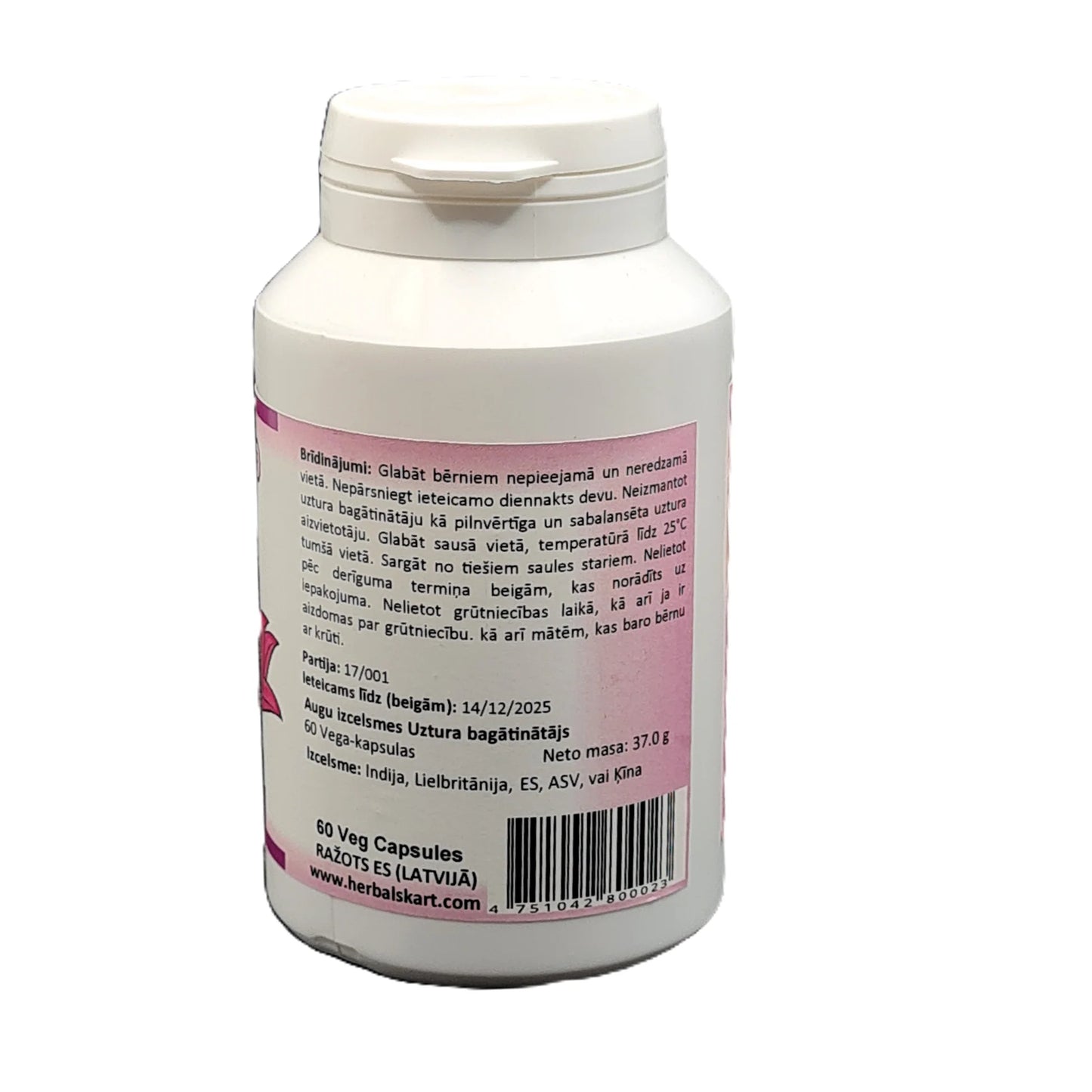 SHATAWARI, 60 KAPSULAS