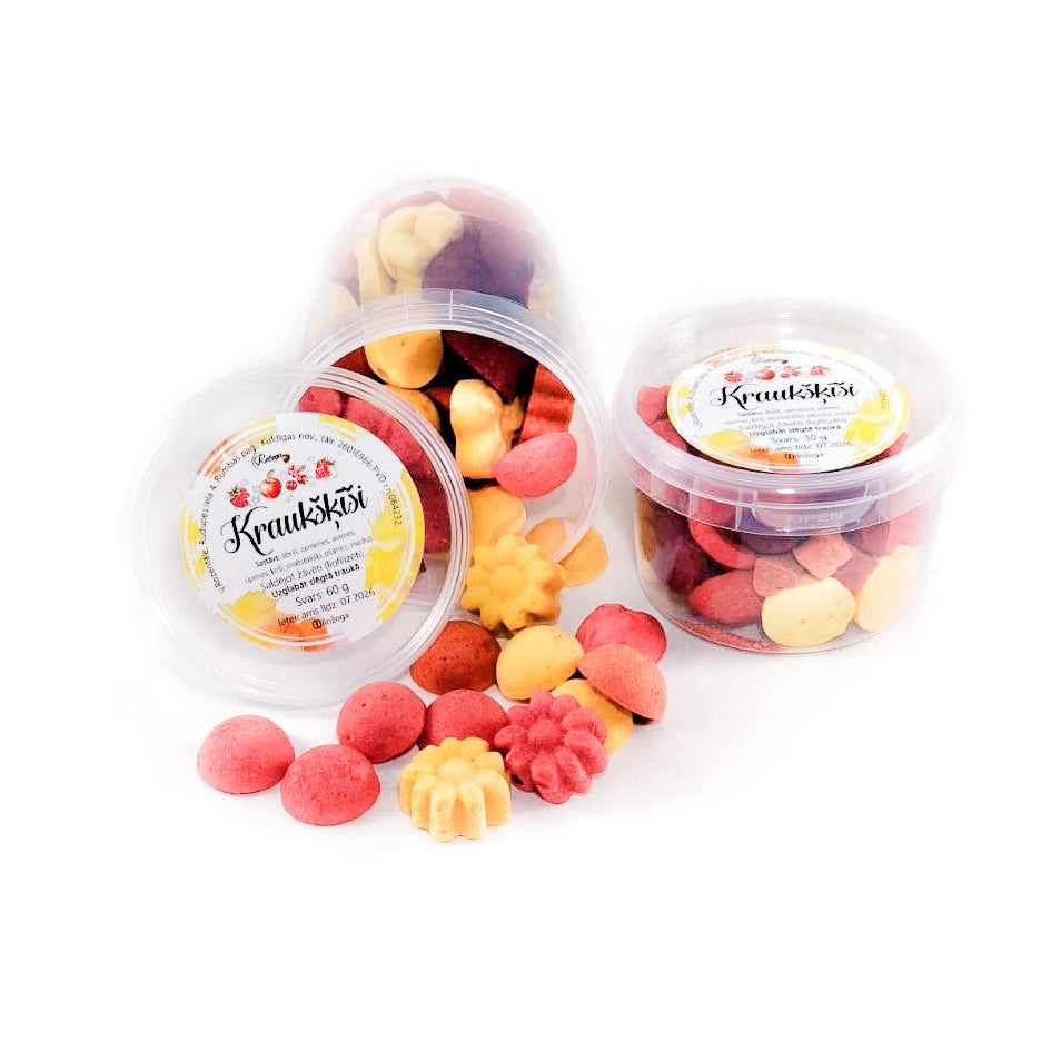 LIOFILIZĒTI AUGĻU - OGU KRAUKŠĶĪŠI