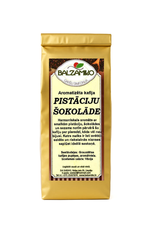 PISTĀCIJU ŠOKOLĀDE