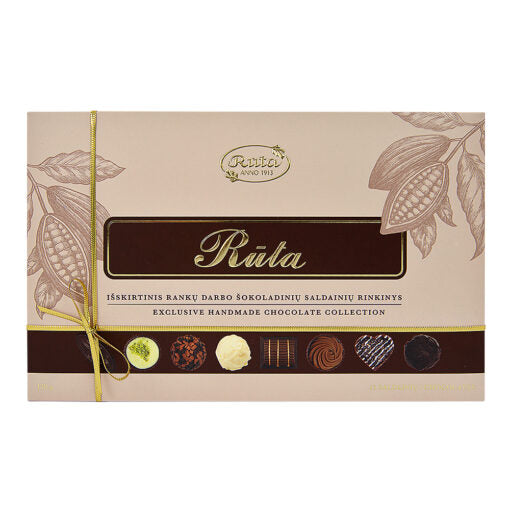 ŠOKOLĀDES KONFEKŠU IZLASE "RŪTA" 170g