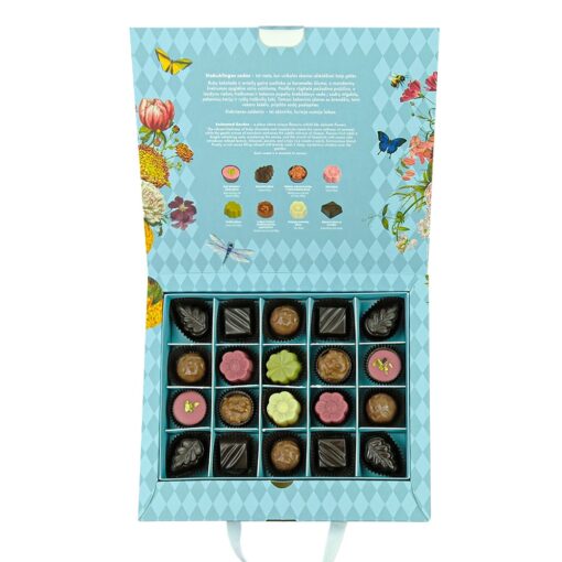 ŠOKOLĀDES KONFEKŠU IZLASE “BRĪNUMAINAIS DĀRZS”, 220g