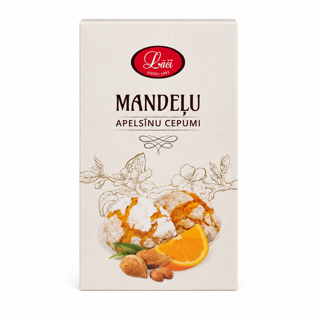 MANDEĻU APELSĪNU CEPUMI, 110g