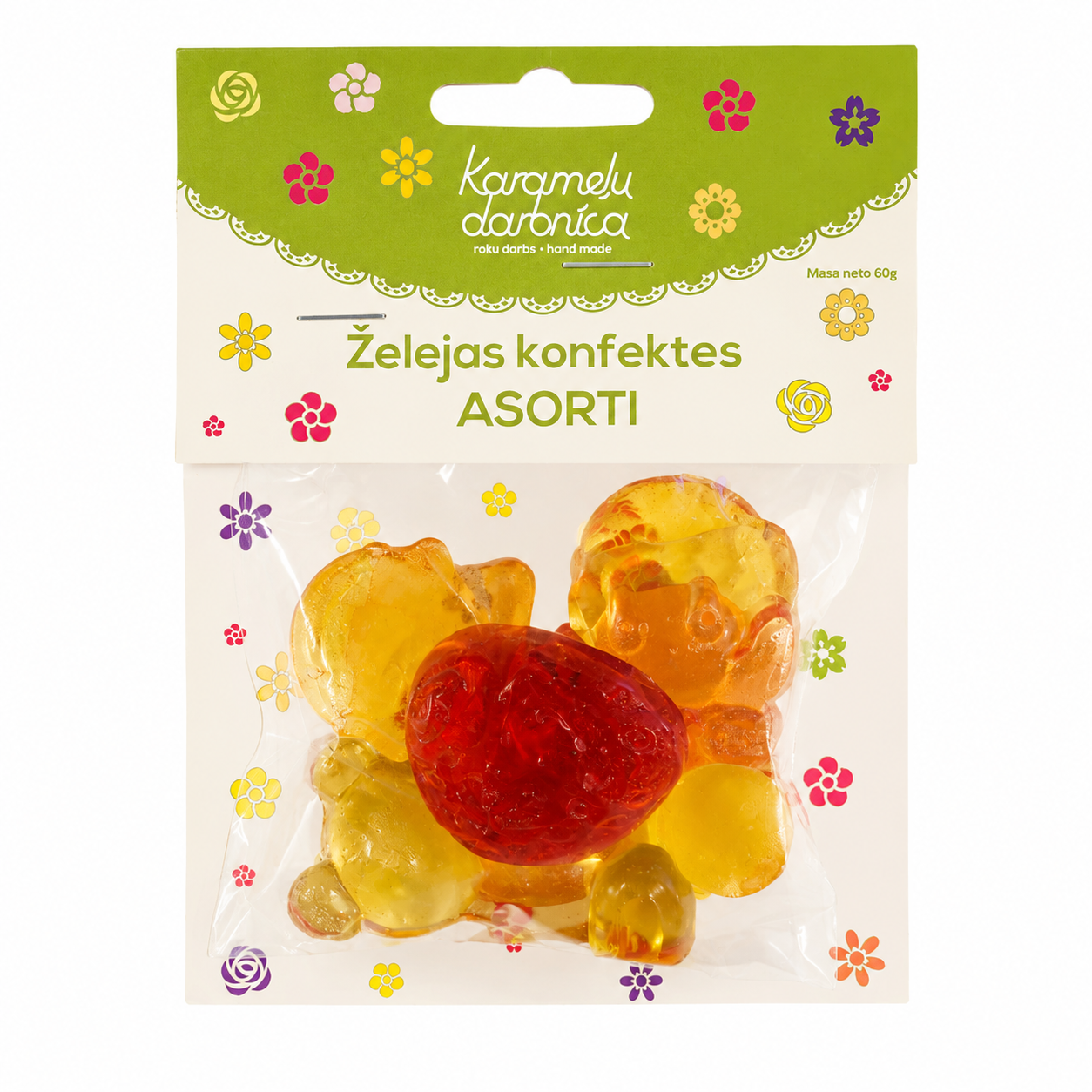 ŽELEJKONFEKTES ASORTI, 60g