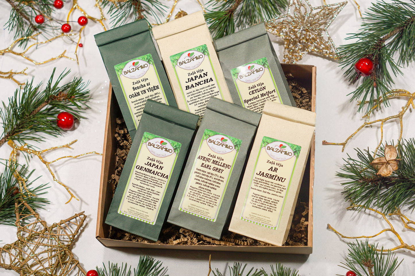 ZAĻO TĒJU IZLASE ''GARŠAS, KAS IEDVESMO''