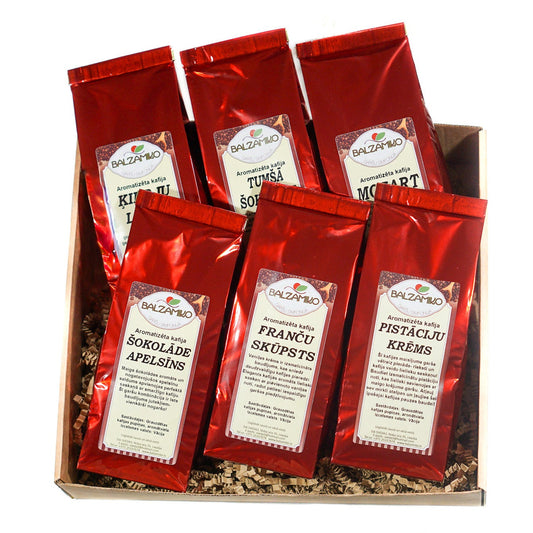 AROMATIZĒTO KAFIJU IZLASE ''GARŠAS, KAS IEDVESMO''