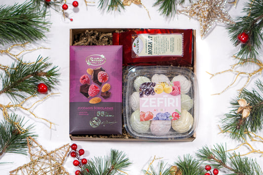 DĀVANU KOMPLEKTS ''MAZIE PRIEKI LIELAI LAIMEI''