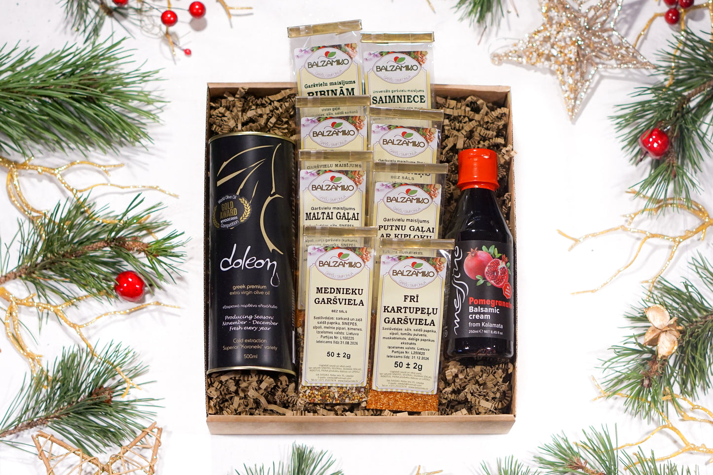 DĀVANU KOMPLEKTS ''PIEVIENO DZĪVEI GARŠU''