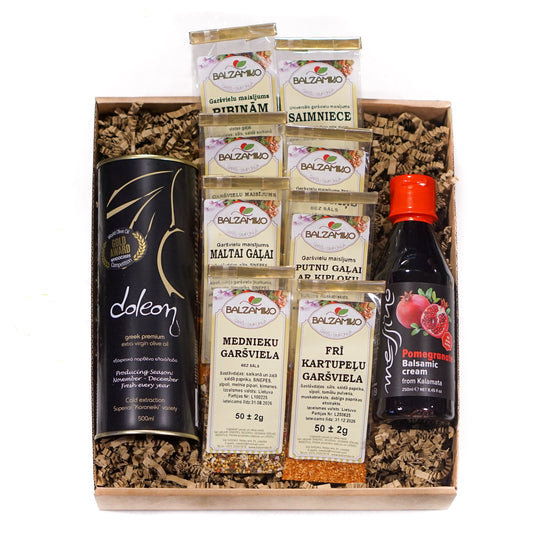 DĀVANU KOMPLEKTS ''PIEVIENO DZĪVEI GARŠU''