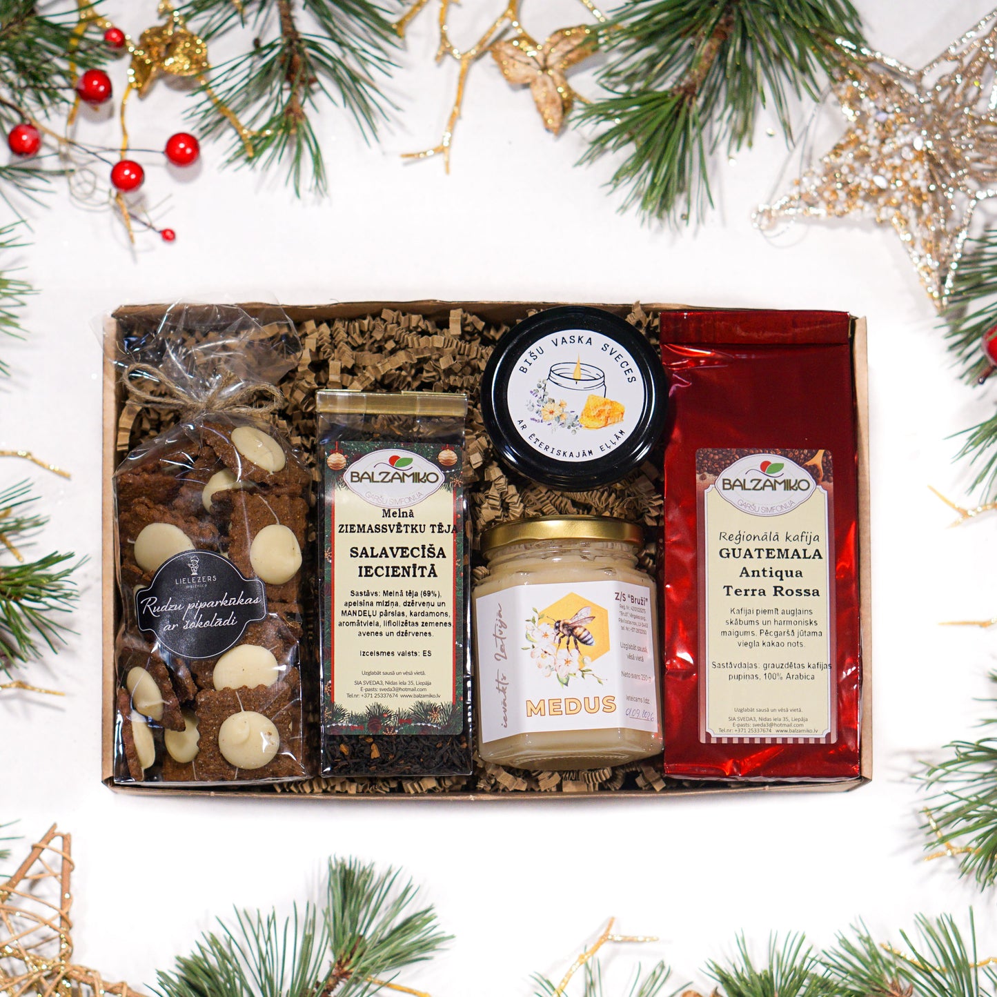 DĀVANU KOMPLEKTS ''GARŠĪGIEM SVĒTKIEM'', LIELAIS