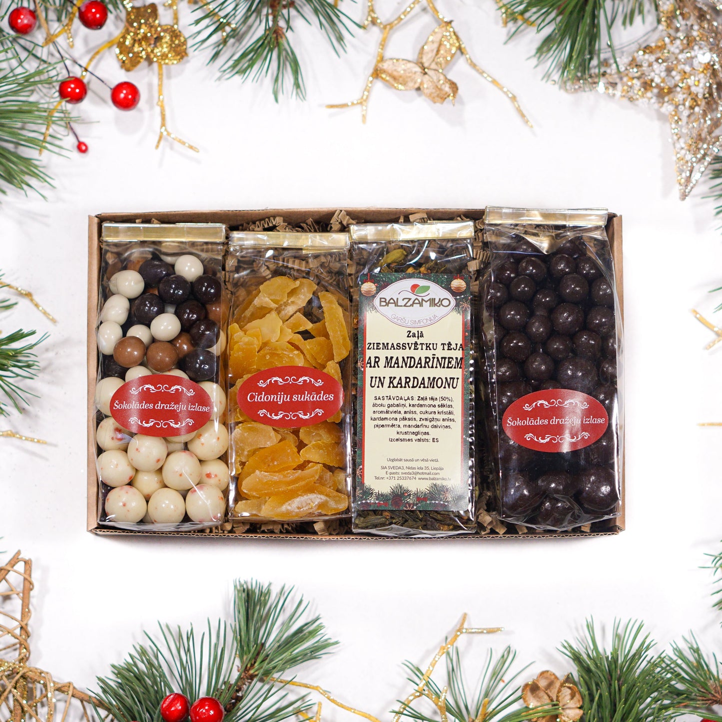 DĀVANU KOMPLEKTS ''GARŠĪGIEM SVĒTKIEM''