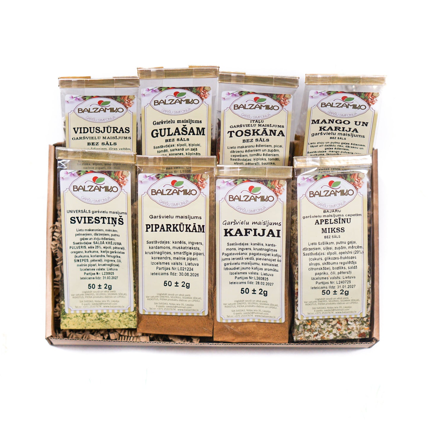 DĀVANU KOMPLEKTS ''ŠĶIPSNIŅA LAIMES''