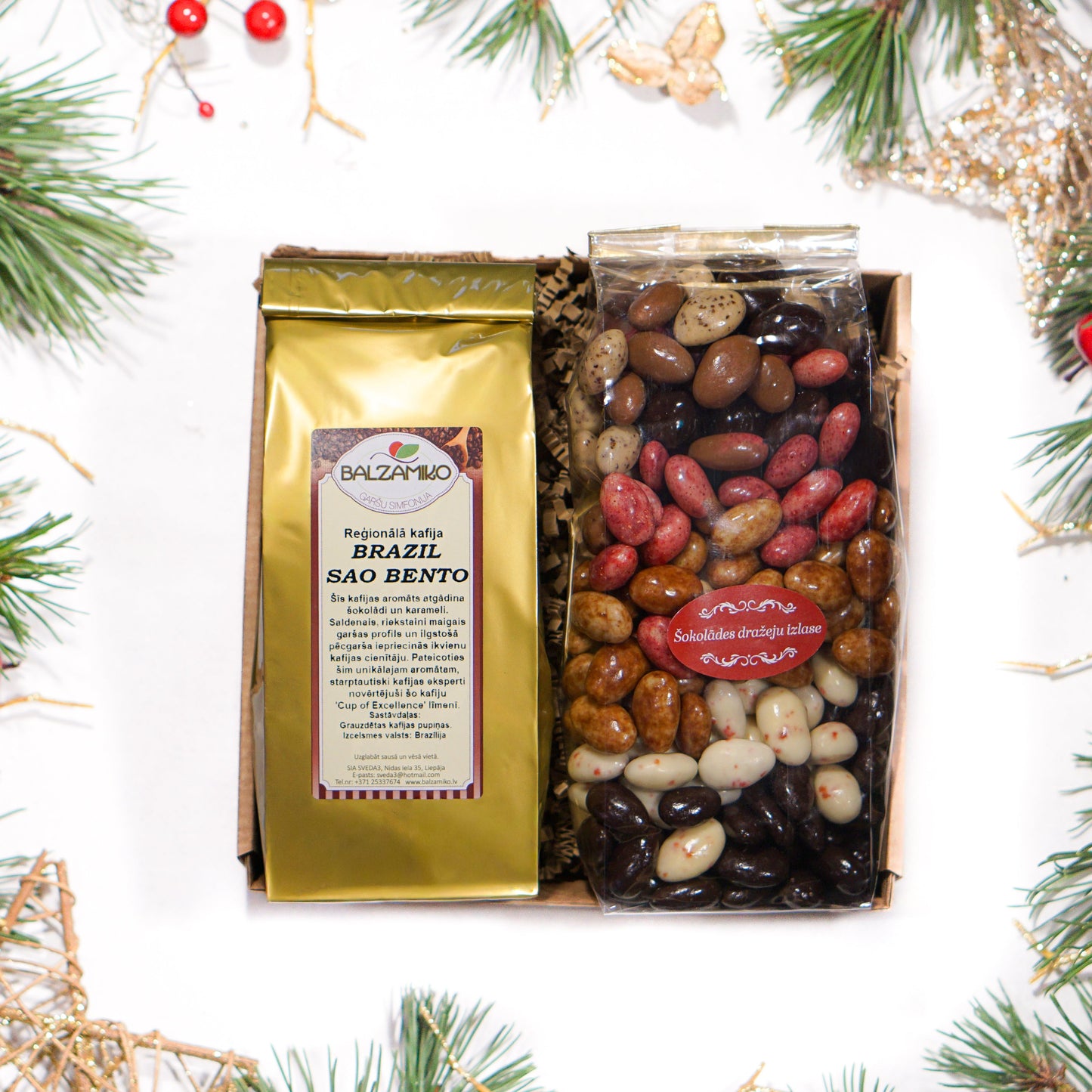 DĀVANU KOMPLEKTS ''DZĪVES GARŠAI'' NR2