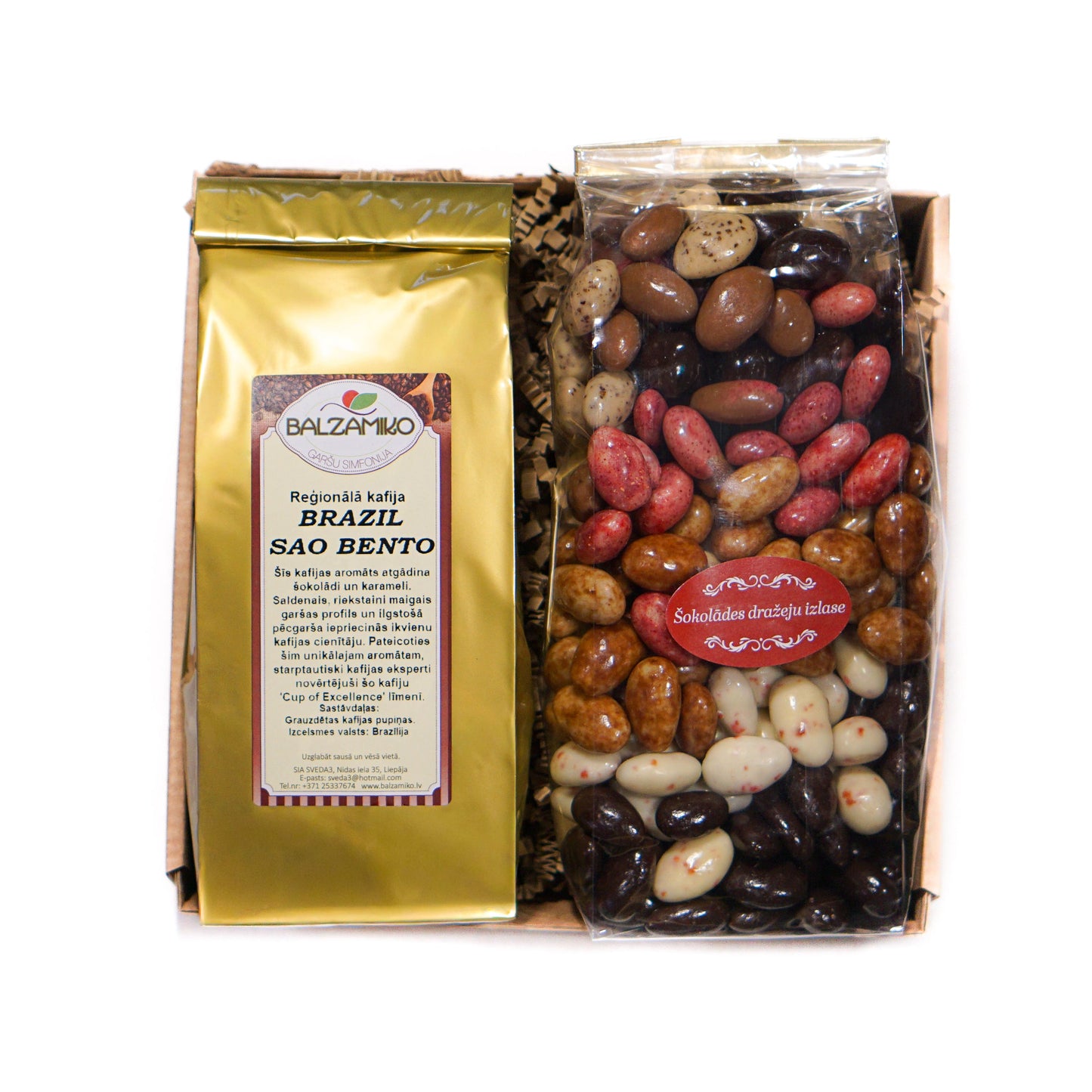 DĀVANU KOMPLEKTS ''DZĪVES GARŠAI'' NR2