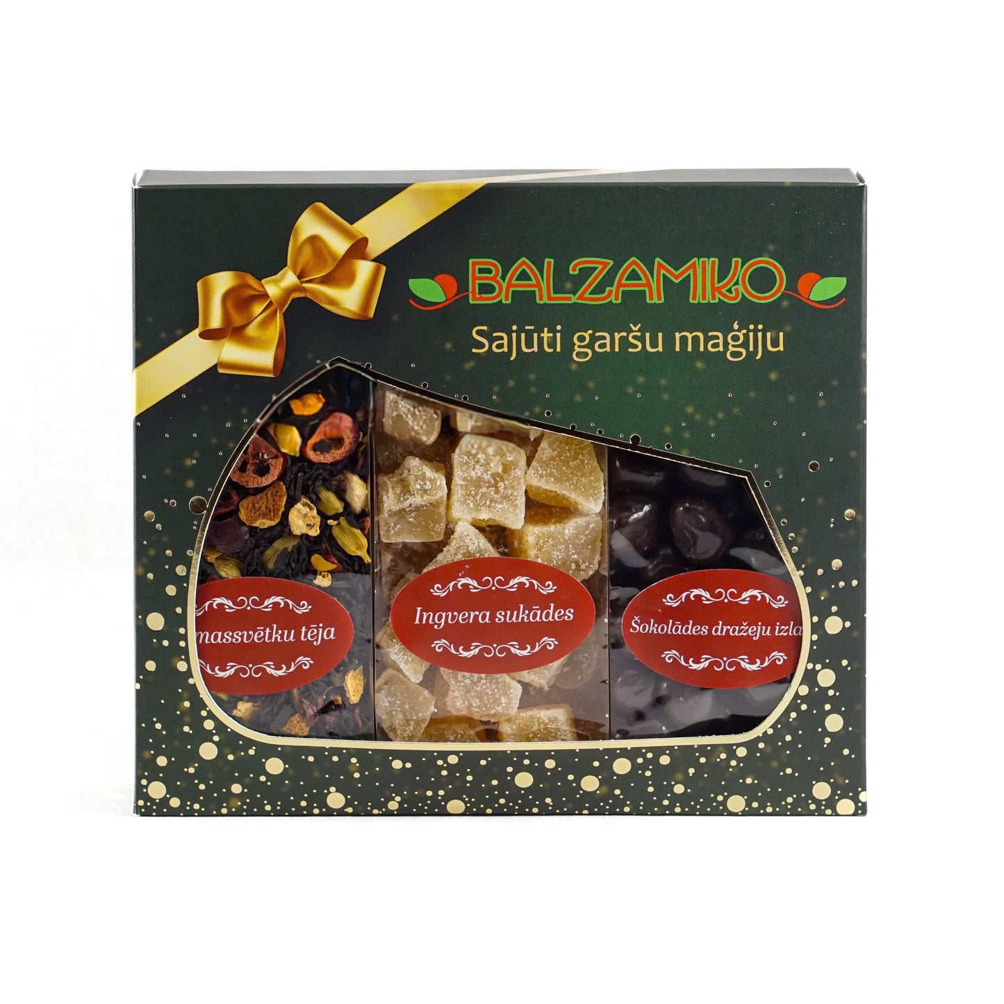 DĀVANU KOMPLEKTS ''SAJŪTI GARŠU MAĢIJU'' NR.2