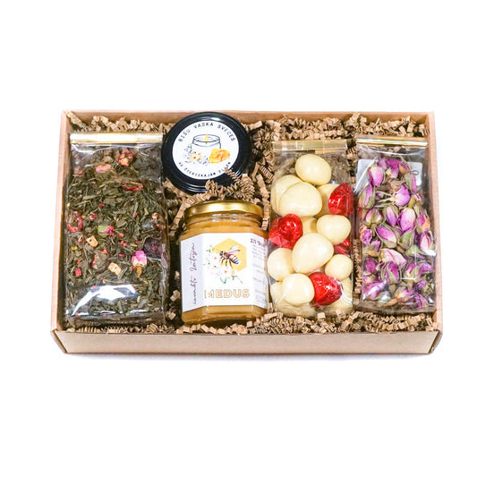 LIELAIS DĀVANU KOMPLEKTS ''SIRSNĪGIEM VAKARIEM''