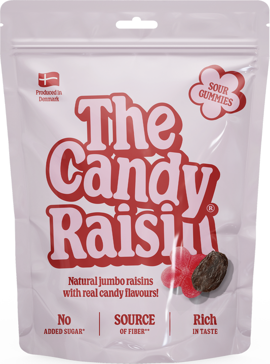 CANDY RAISIN ROZĪNES AR SKĀBO ŽELEJKONFEKŠU-OGU GARŠU 85g