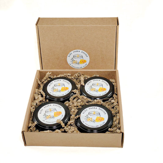 BIŠU VASKA SVEČU KOMPLEKTS